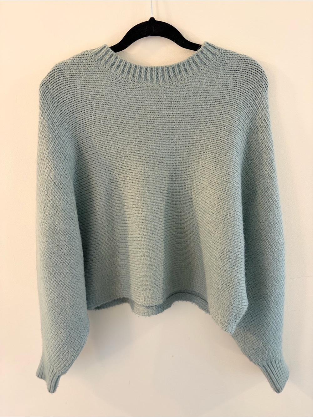 Garage Light Blue Crewneck Sweater